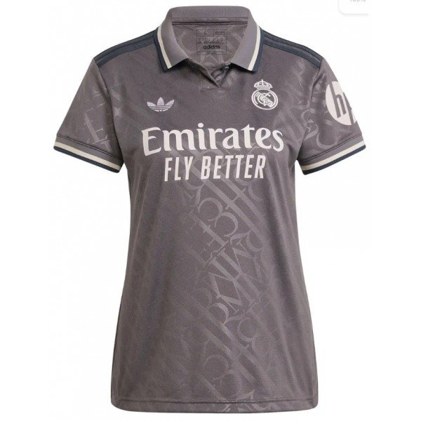 Camisa Feminina III Real Madrid 2024 2025 Adidas oficial 